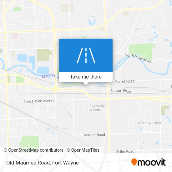 Old Maumee Road map