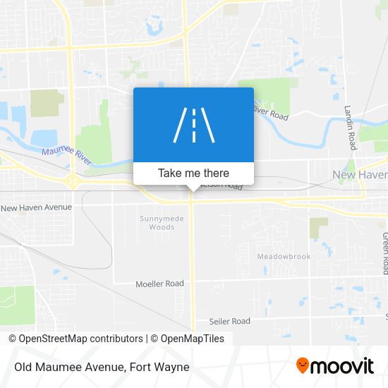 Old Maumee Avenue map