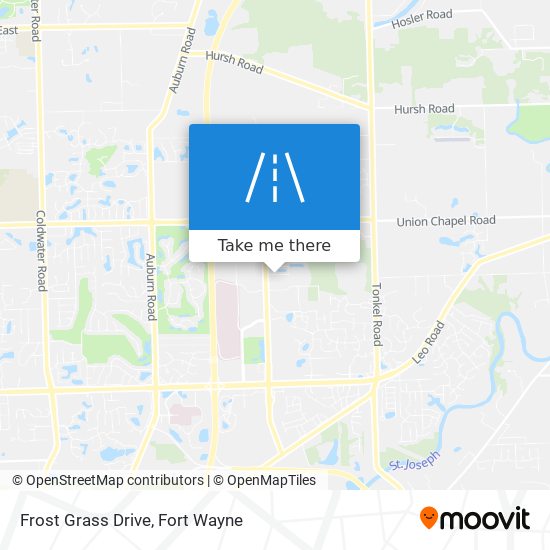 Frost Grass Drive map
