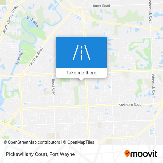 Pickawillany Court map