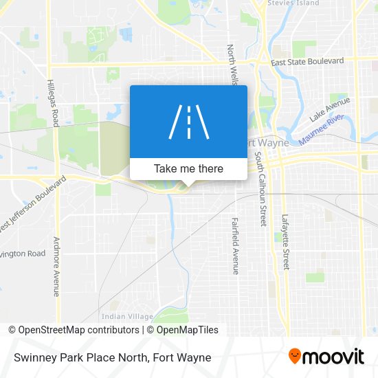 Mapa de Swinney Park Place North