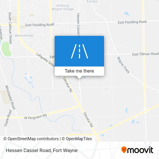 Mapa de Hessen Cassel Road