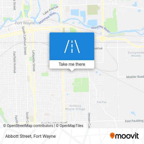 Abbott Street map