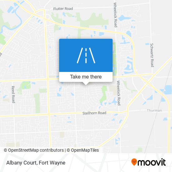 Albany Court map