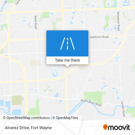 Mapa de Alvarez Drive