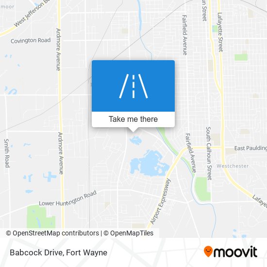 Babcock Drive map