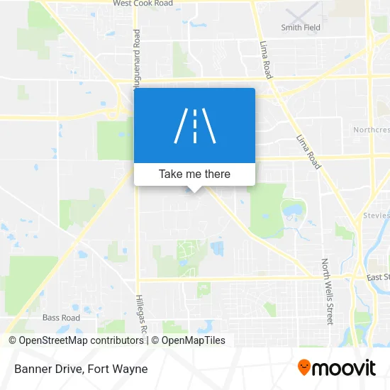 Mapa de Banner Drive