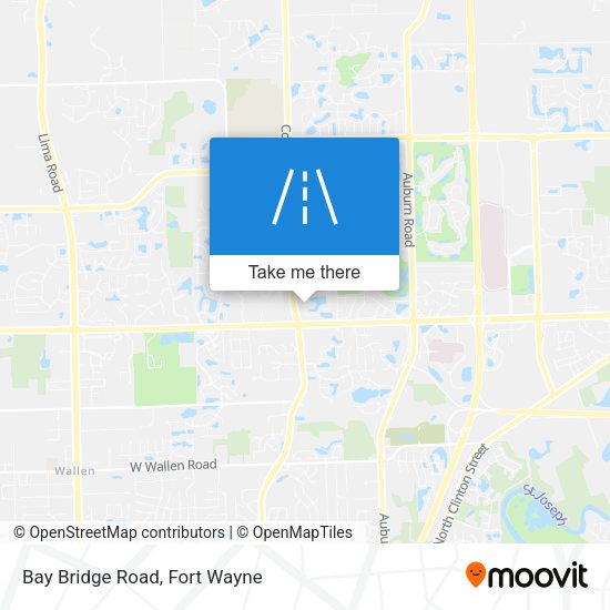 Mapa de Bay Bridge Road