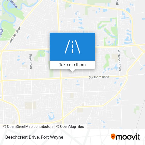 Mapa de Beechcrest Drive