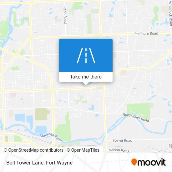 Mapa de Bell Tower Lane