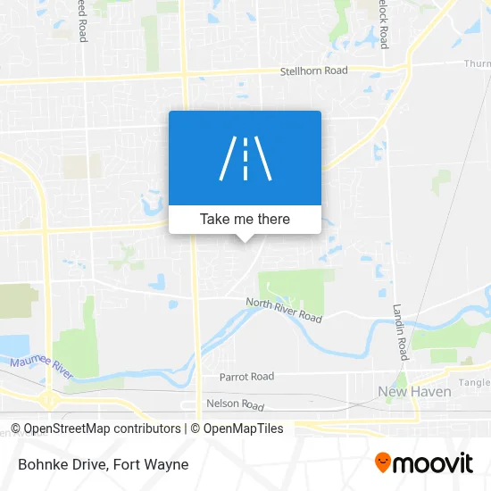 Bohnke Drive map