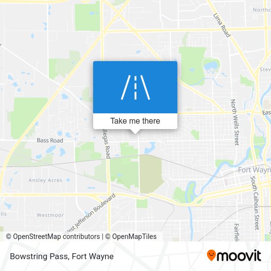 Bowstring Pass map