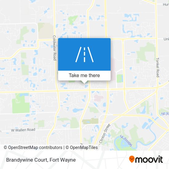 Brandywine Court map