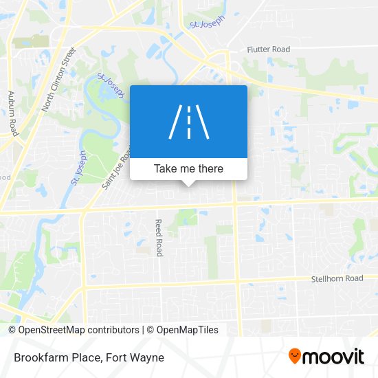 Mapa de Brookfarm Place