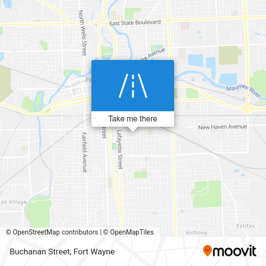 Mapa de Buchanan Street