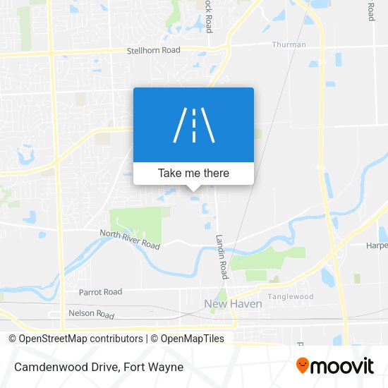 Camdenwood Drive map