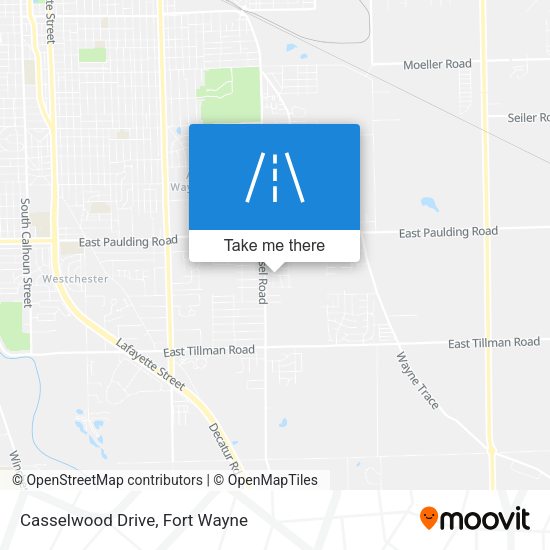 Mapa de Casselwood Drive