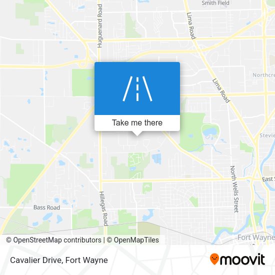 Mapa de Cavalier Drive