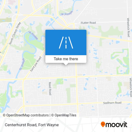 Mapa de Centerhurst Road