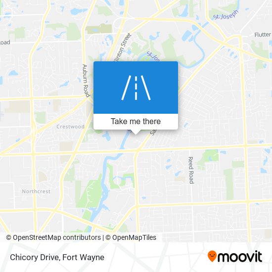 Chicory Drive map