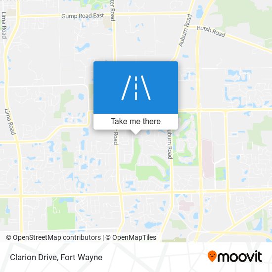 Clarion Drive map