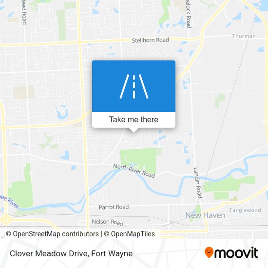 Mapa de Clover Meadow Drive