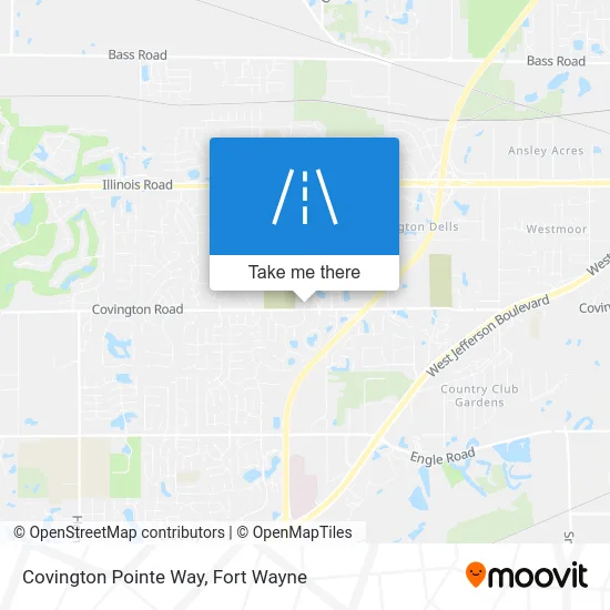 Covington Pointe Way map