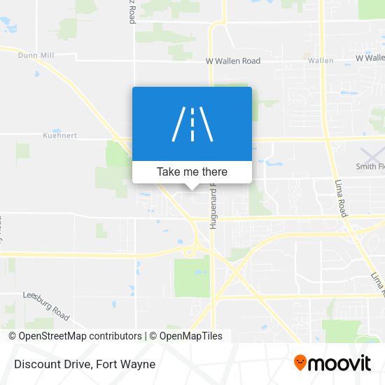 Mapa de Discount Drive