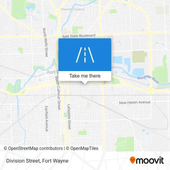 Mapa de Division Street