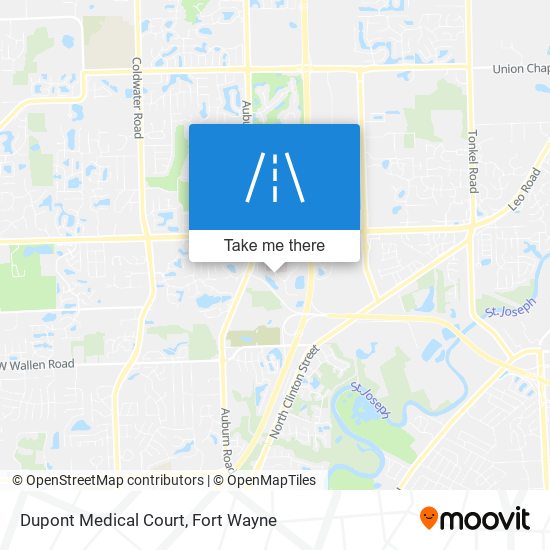 Dupont Medical Court map