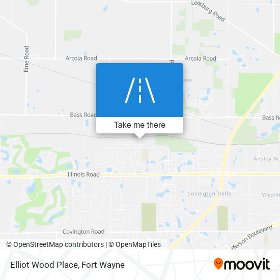 Elliot Wood Place map