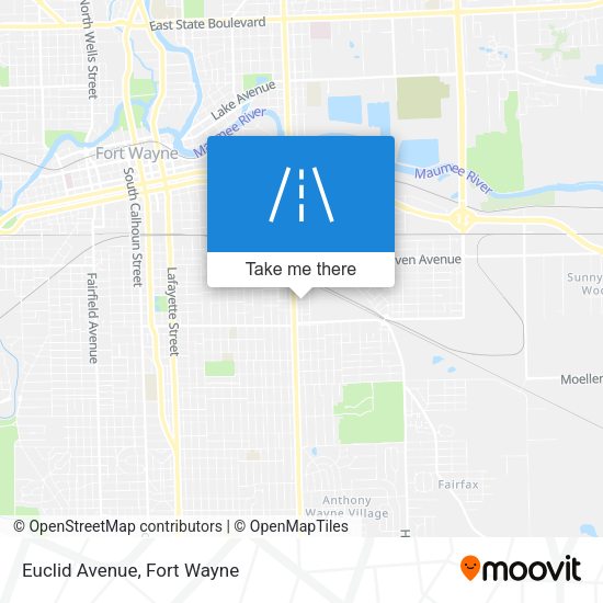 Euclid Avenue map