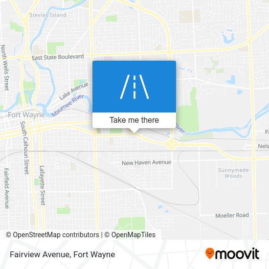 Fairview Avenue map