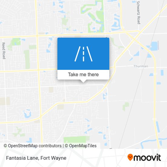 Mapa de Fantasia Lane