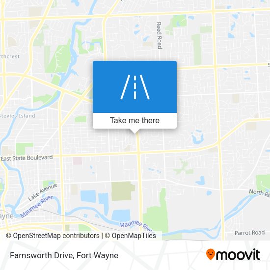 Farnsworth Drive map