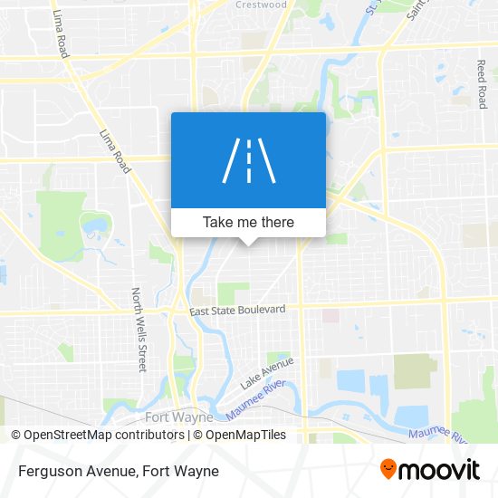 Ferguson Avenue map