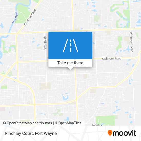 Finchley Court map