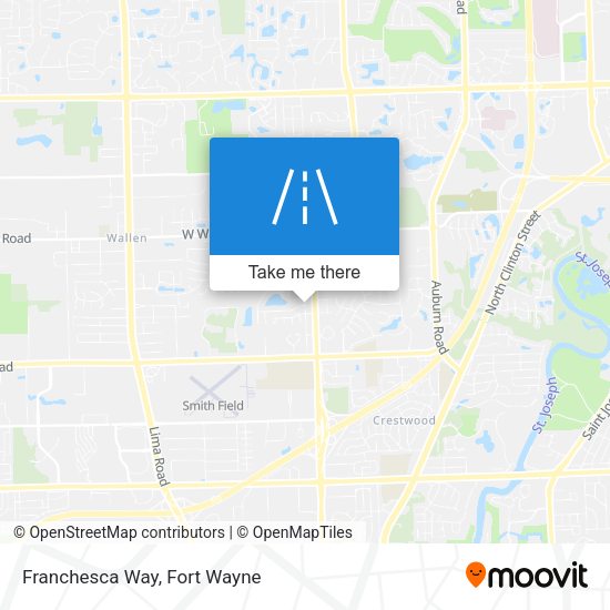 Mapa de Franchesca Way