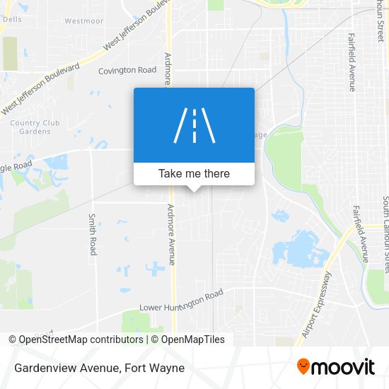 Mapa de Gardenview Avenue