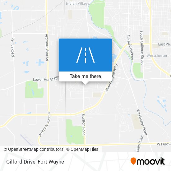 Gilford Drive map