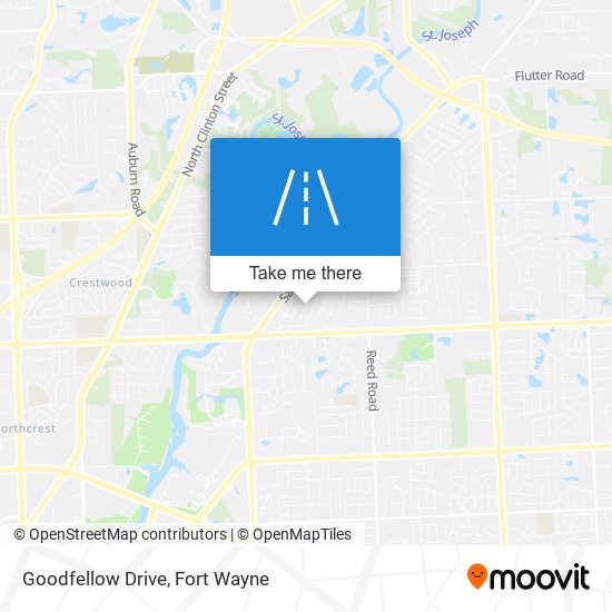 Goodfellow Drive map