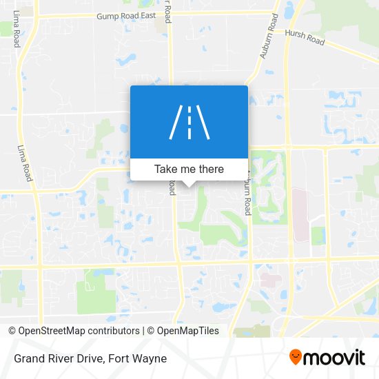 Grand River Drive map