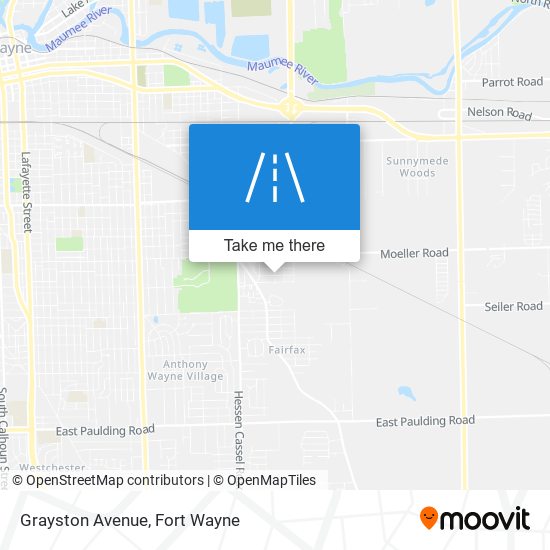Grayston Avenue map