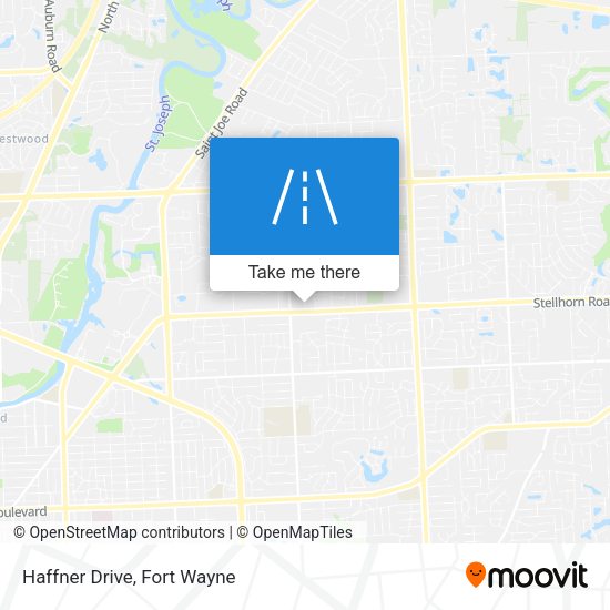 Haffner Drive map