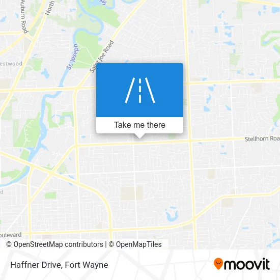 Haffner Drive map