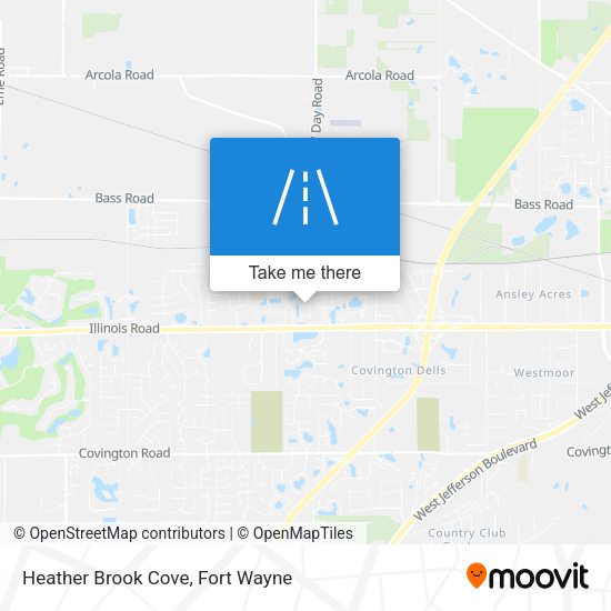 Heather Brook Cove map