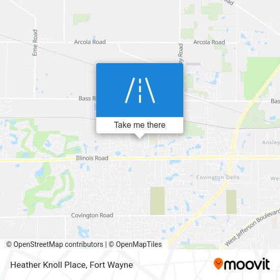 Heather Knoll Place map