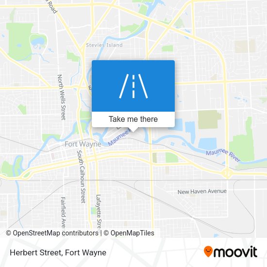 Mapa de Herbert Street