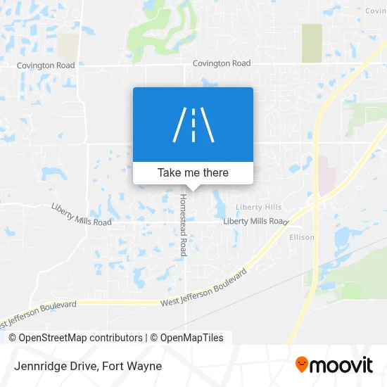 Jennridge Drive map