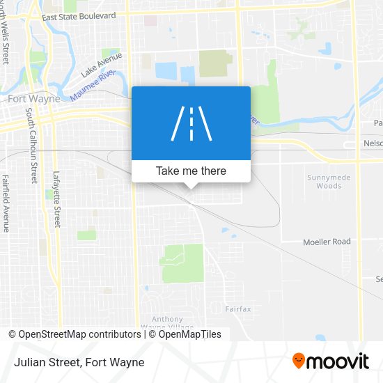Mapa de Julian Street